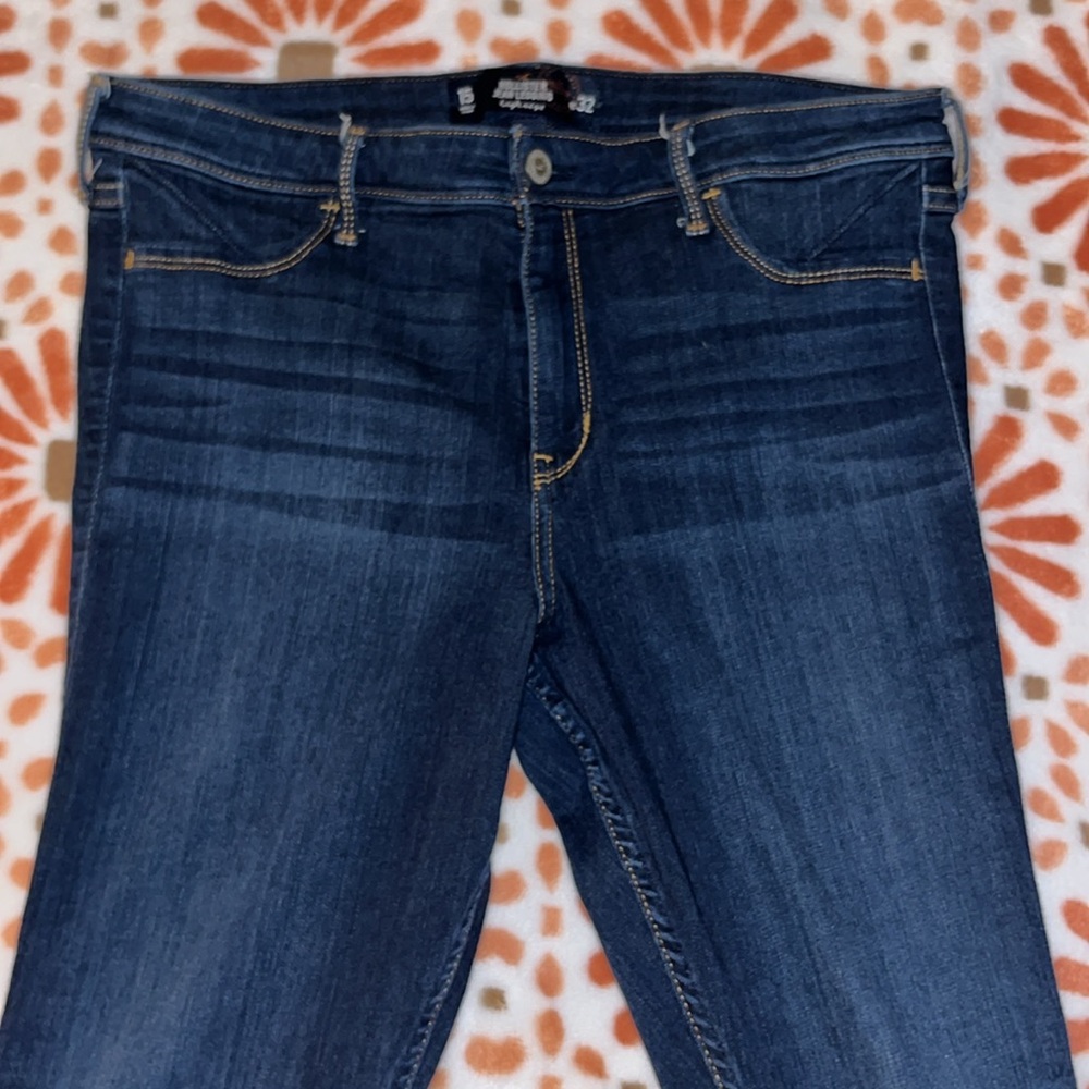 Hollister Jean Legging High Rise Size 15 W 32 Preowned - Picture 3 of 6